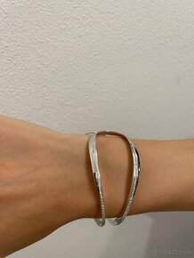 Naramok z bieleho zlata