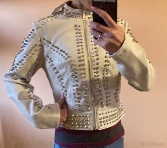 Kamienkova štýlová kozenkova bunda