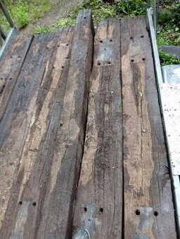 Železničné podvaly drevené dĺžka 2,60