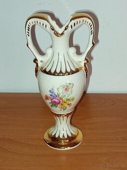 Predmet: Starožitná porcelánová váza Kawex Karlsbad – ručná