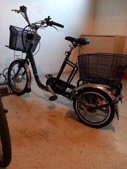 Elektrická trojkolka pre seniorov