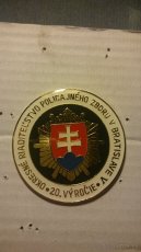 Odznaky Policajné (4,6cm) - MV.SR