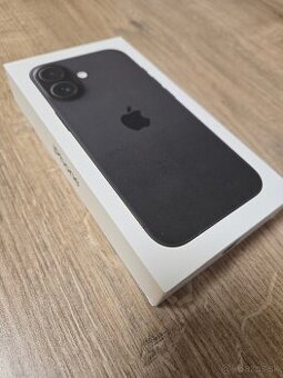 iPhone 16 128 GB black nerozbaleny