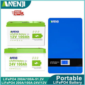 FVE off-grid zostava 4kw/24V s LiFePo4 batériou 4-5kWh