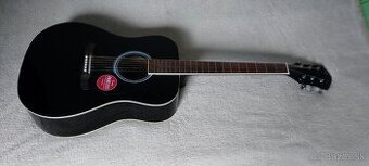 Predam akusticku gitaru Fender FA-125 WN Black.