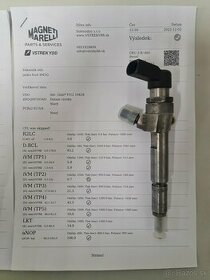 Predám vstrekovač 4M5Q9F593AD VDO Continental, Siemens