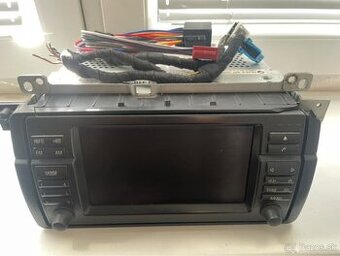 Predam originál bmw rádio 16:9 2-din e46 e39 e53