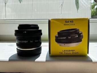 Lensbaby Sol 45 - bajonet Canon RF