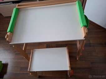 Rastúci stôl+ stolička Ikea