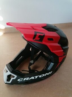 Prilba CRATONI C-Maniac 2.0 MX Black/Red Matt