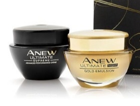 Zlata emulzia a Intenzivny omladzujuci krem Anew Avon