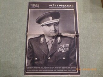 Predám staré noviny z roku 1953 Gottwald...