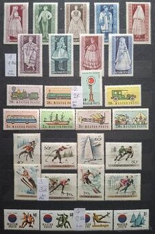 Postove znamky Madarsko 3 (126poloziek)