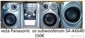 predám rôzne zosilovače a hifi veže