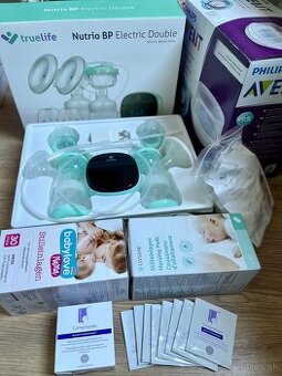 Odsávačka mlieka Truelife + Avent sterilizátor