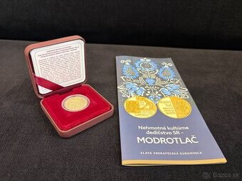 100 EURO Slovensko 2024 - Modrotlač