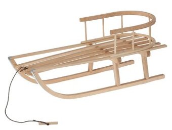 Drevene sanky NOVE - NEPOUZIVANE