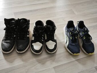 Tenisky a zimné topánky, 43 a 44, Kappa, Adidas, Champion