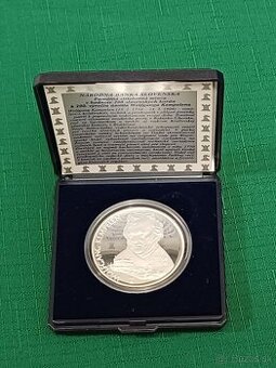 Strieborná pamätná minca 200Sk, 2004, W. Kempelen, Proof