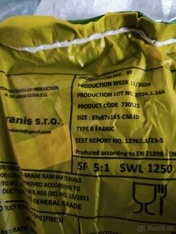 Big bag 1000kg a 500kg