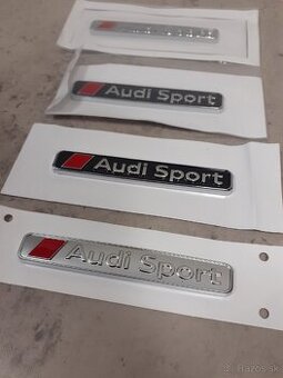 Znak Audi S line V6T Supercharged