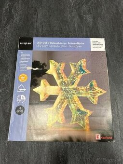 LED snehová vločka