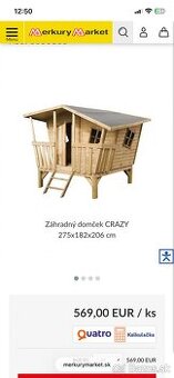 Detský záhradný domček