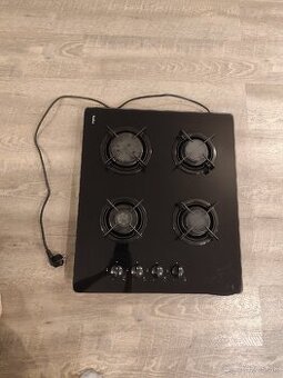 Plynová varná doska – sklo, poistky plameňa, zapaľovanie