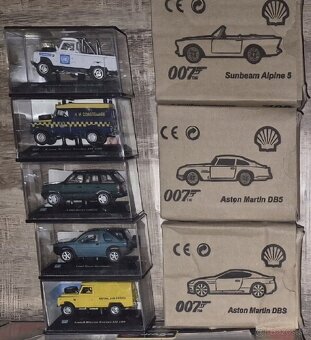 Modely áut - zberareľské