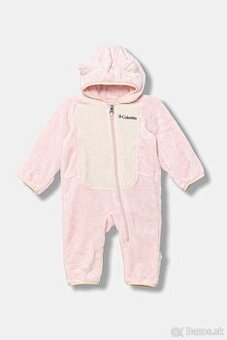 Detský overal Columbia 0–3 mesiace ružový, zateplený