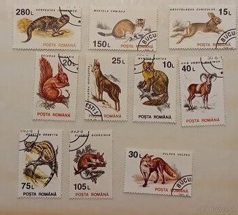 Poštové známky Rumunsko