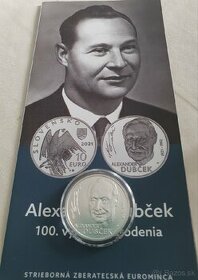 10€ Alexander Dubček BK.