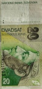 20 korun slovenskych pribina 2004