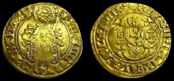 Holandsko - Geldry - Zlatý gulden z rokov 1423-1473