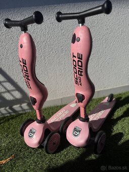 Scoot&Ride Kolobežka Highwaykick 1 Rose