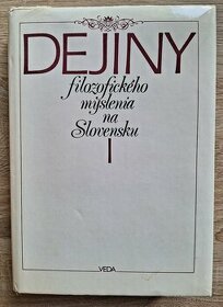 Dejiny filozofickeho myslenia na Slovensku I.