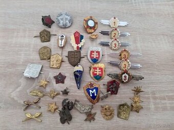 Vojenské odznaky.CSLA. ASR.Armada.CSSR