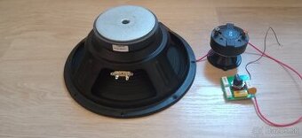 12" reproduktor LF 4 Ohm a horna s vyhybkou