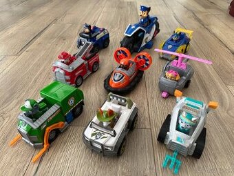 Labková patrola PATROLER 70 CM + SADA 8 autíčok a figúriek
