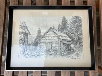 Kresba z roku 1934 - lacno