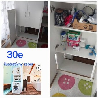 Skrinka nad práčku