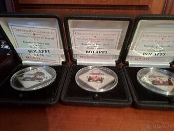 Predám zbierku mincí - Jan Pavol II, auto Ferrari