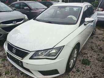 Seat Leon ST 1,6TDi 85kW (116k) r. 2017 - biela perleť