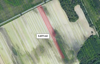 Lakšárska Nová Ves – 5.877 m2 POZEMOK na MD / chatku