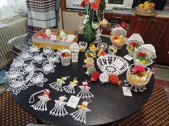 Háčkované ozdoby na Veľkú noc