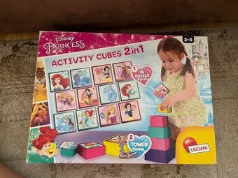 Aktivity Cubes - puzzle Disney Princess