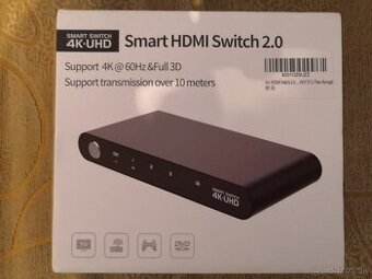HDMI 2.0 Switch 4K 3 in 1 out Video 4K 60Hz 3D HDR HDCP 2.2
