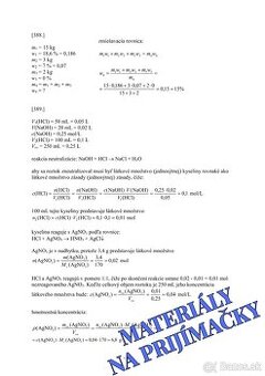 Materiály na prijímačky na lekárske fakulty