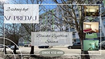 REZERVOVANÝ 2 izbový byt, 49,72 m2, B.Bystrica - Sásová