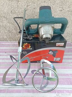 Stavebné miešadlo Bultech / 3150W + 2 ks nástavce